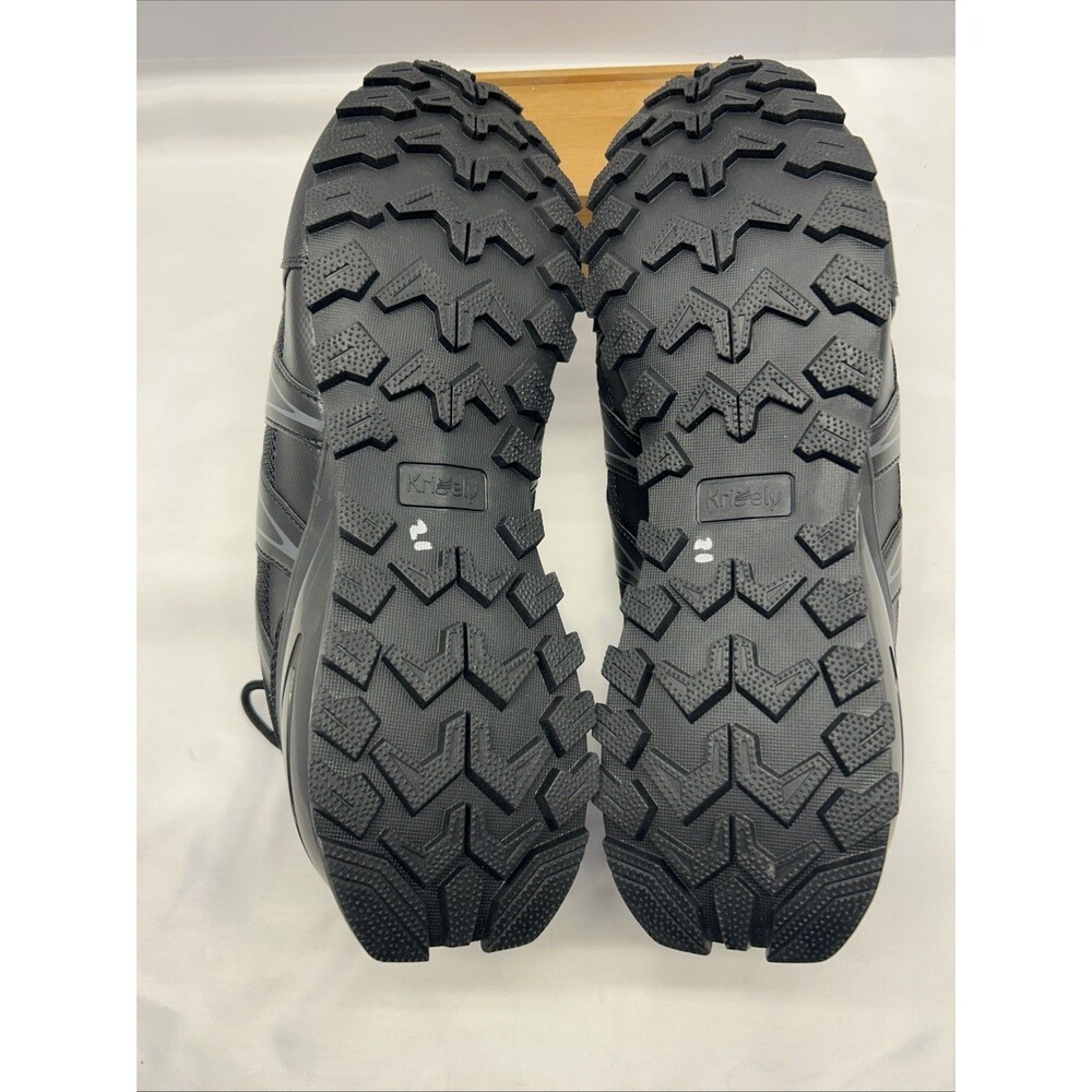 Kricely Trail Shoes Mens SZ 15 Solid Black Excellent Condition - Picture 4 of 9